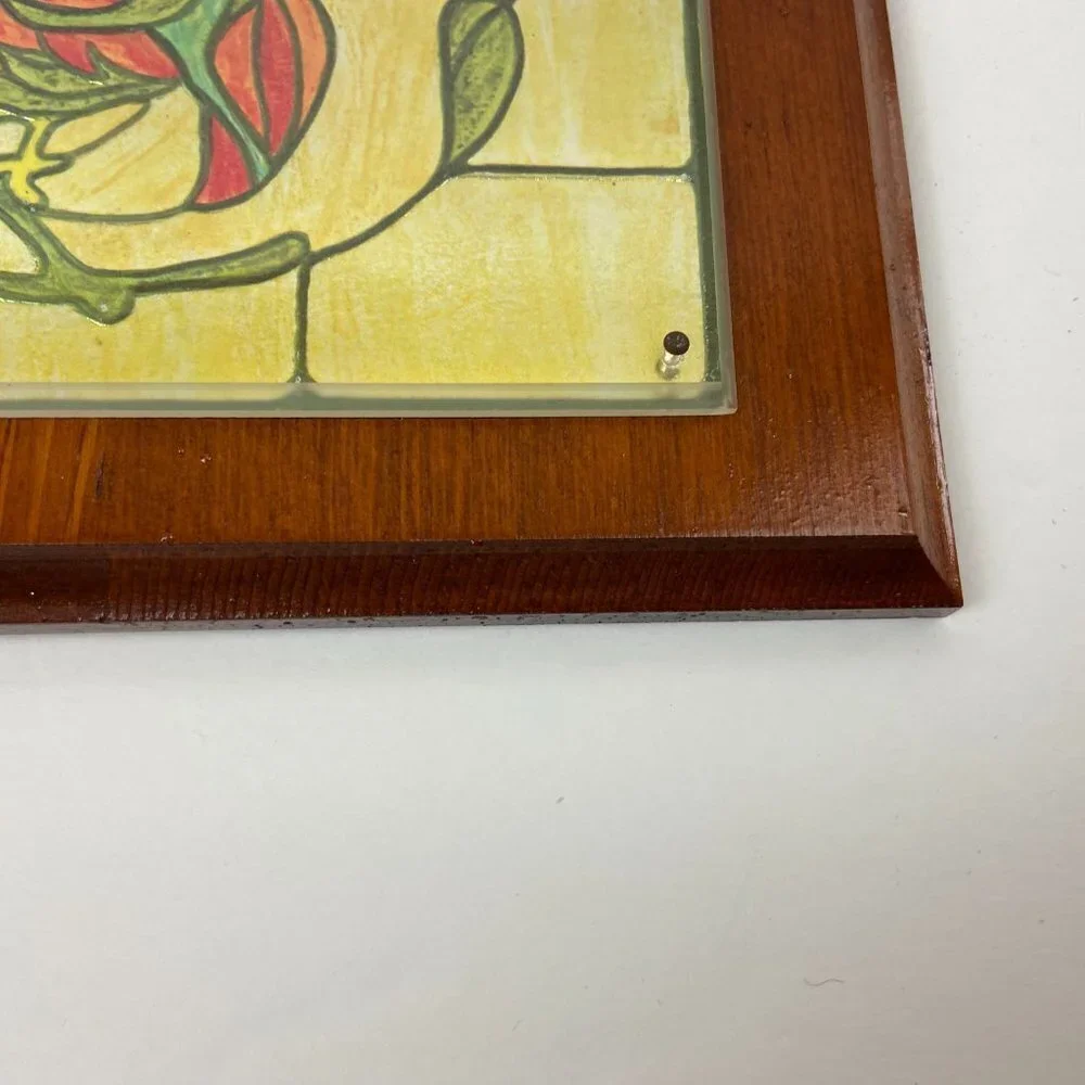 Vintage Picture Bird Wooden Wall Decor